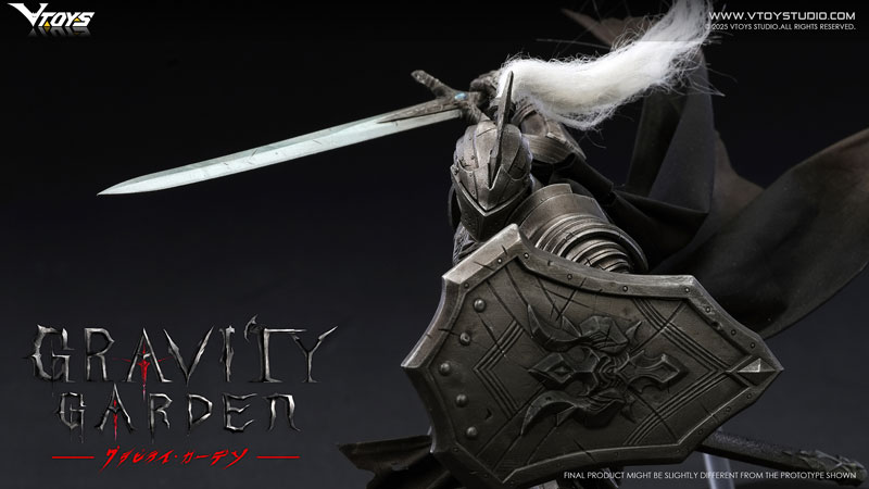 【特典】GRAVITY GARDENシリーズ 銀月の騎士(シルバームーン・ナイト) 1/12スケール可動フィギュア