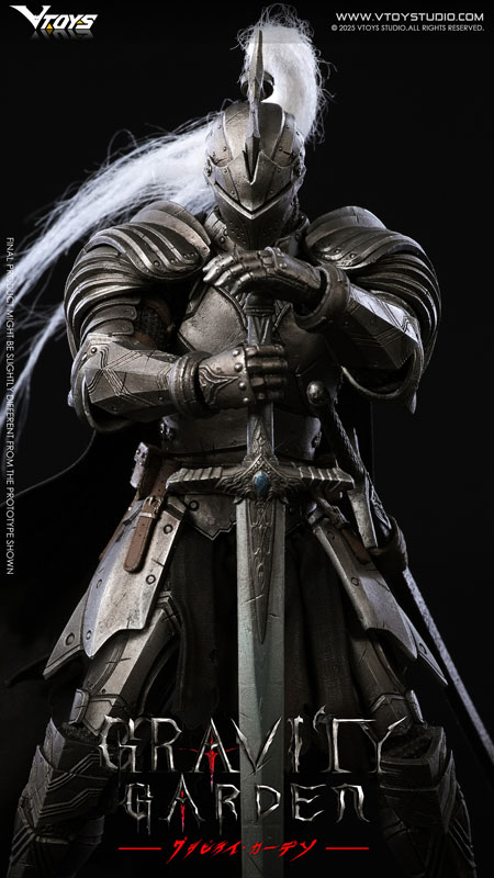 【特典】GRAVITY GARDENシリーズ 銀月の騎士(シルバームーン・ナイト) 1/12スケール可動フィギュア