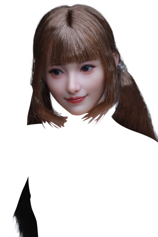 1/6 アジアン 眼球可動ビューティーヘッド テンテン F