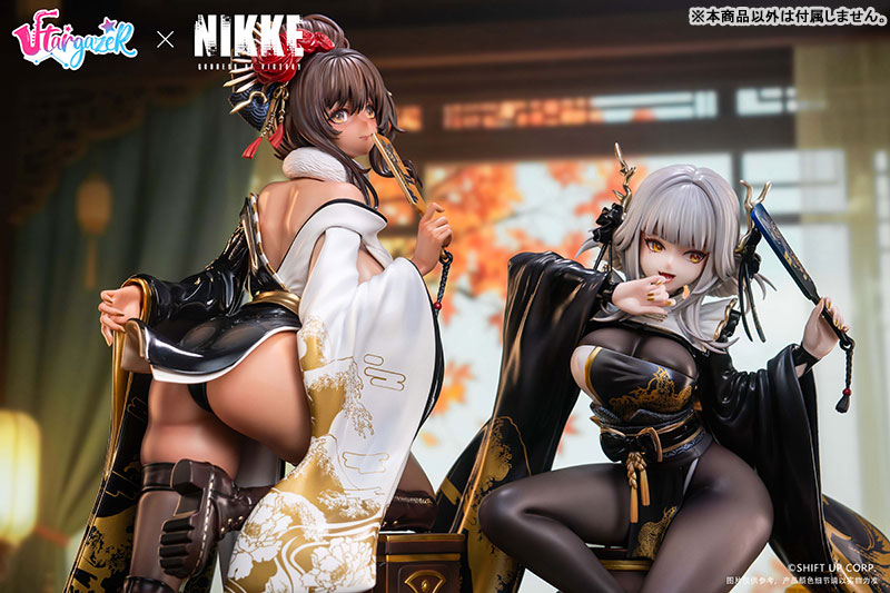 勝利の女神:NIKKE ブラン&ノワール 1/4 完成品フィギュア