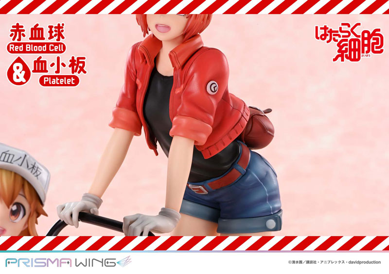 PRISMA WING はたらく細胞 赤血球&血小板 Non Scale 完成品フィギュア