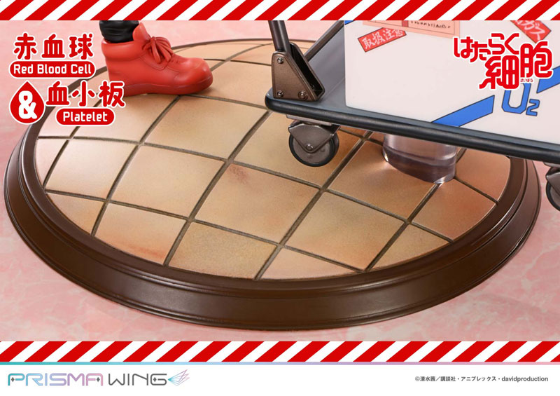 PRISMA WING はたらく細胞 赤血球&血小板 Non Scale 完成品フィギュア