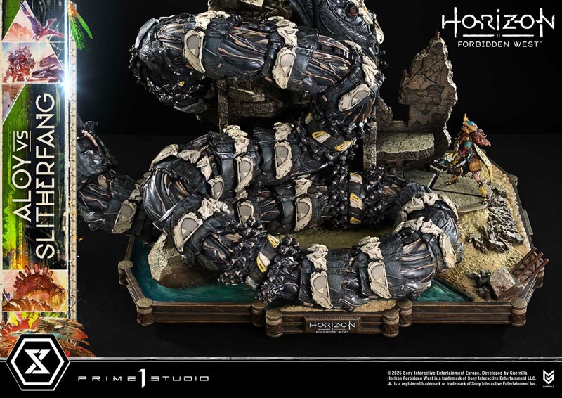 【前入金 銀行振込のみ】アルティメットジオラママスターライン ホライゾンフォビドゥンウェスト アーロイ VS スリザーファング