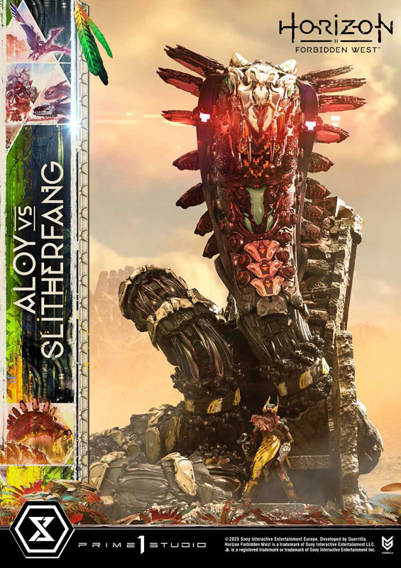 【前入金 銀行振込のみ】アルティメットジオラママスターライン ホライゾンフォビドゥンウェスト アーロイ VS スリザーファング