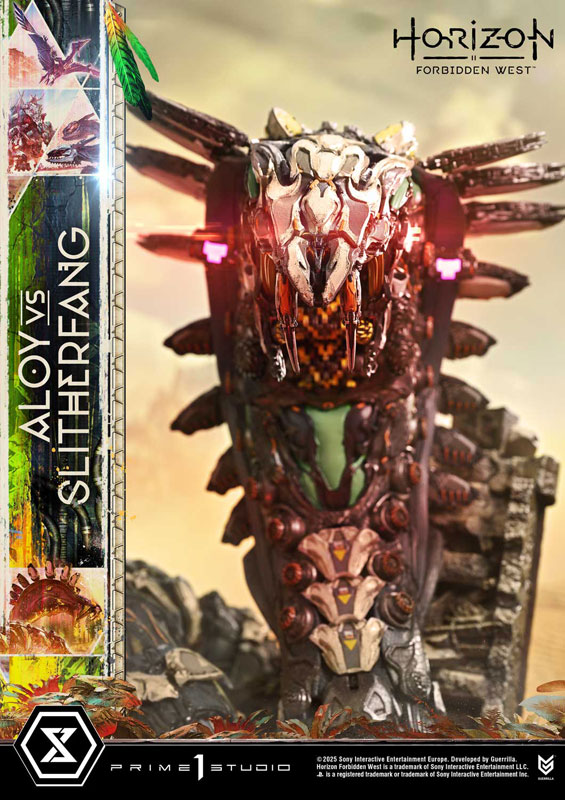 【前入金 銀行振込のみ】アルティメットジオラママスターライン ホライゾンフォビドゥンウェスト アーロイ VS スリザーファング