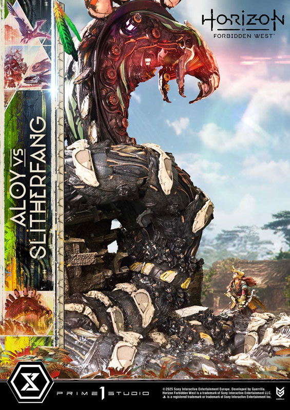 【前入金 銀行振込のみ】アルティメットジオラママスターライン ホライゾンフォビドゥンウェスト アーロイ VS スリザーファング