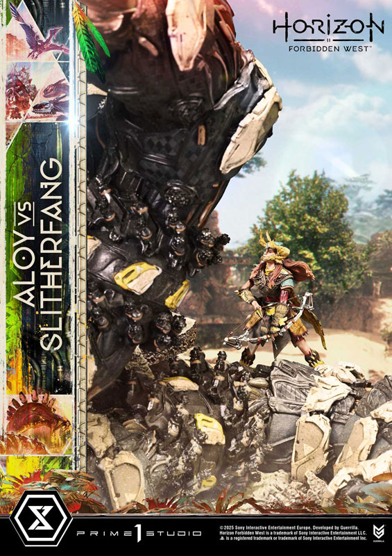 【前入金 銀行振込のみ】アルティメットジオラママスターライン ホライゾンフォビドゥンウェスト アーロイ VS スリザーファング