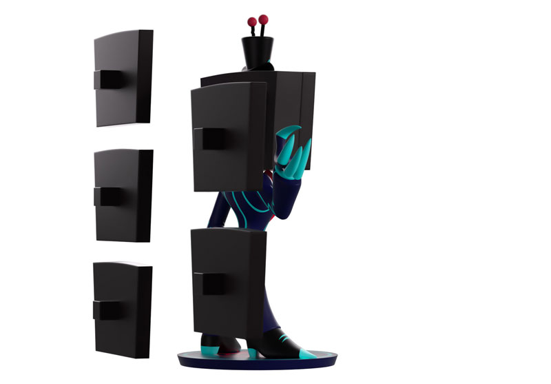 Hazbin Hotel フィギュア (ヴォックス)