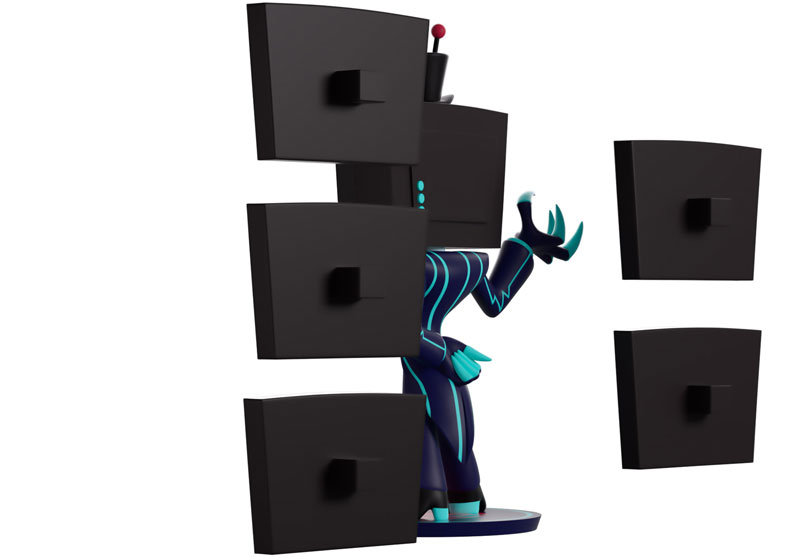 Hazbin Hotel フィギュア (ヴォックス)