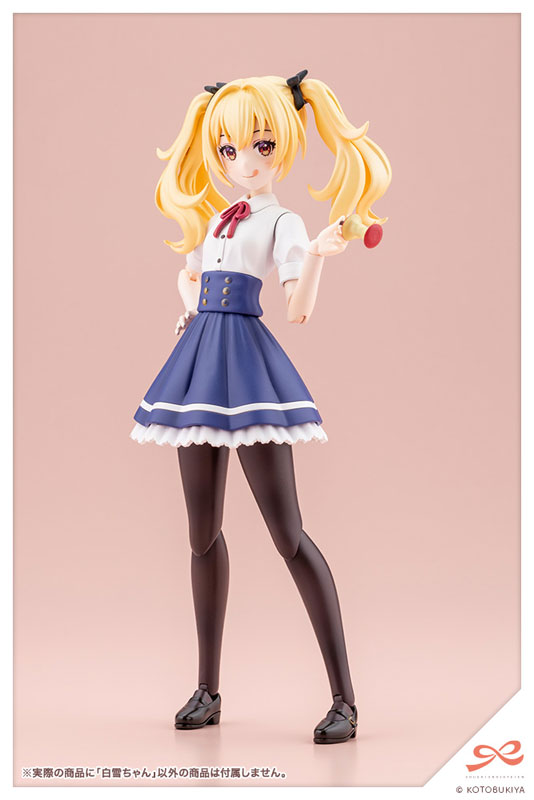 創彩少女庭園 白雪ちゃん 1/10 プラモデル