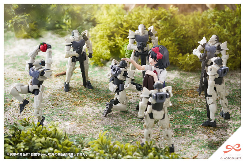 創彩少女庭園 白雪ちゃん 1/10 プラモデル