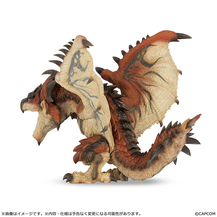 カプコンフィギュアビルダー ソフビモデル モンスターハンター リオレウス