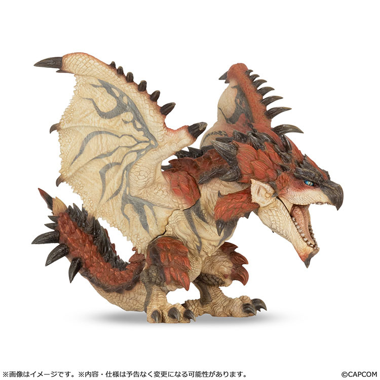 カプコンフィギュアビルダー ソフビモデル モンスターハンター リオレウス