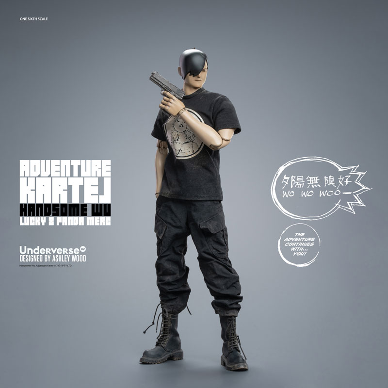 Adventure Kartel DIRTY BOI PANDA HANDSOME WU 1/6 完成品アクションフィギュア