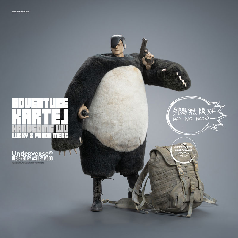 Adventure Kartel DIRTY BOI PANDA HANDSOME WU 1/6 完成品アクションフィギュア