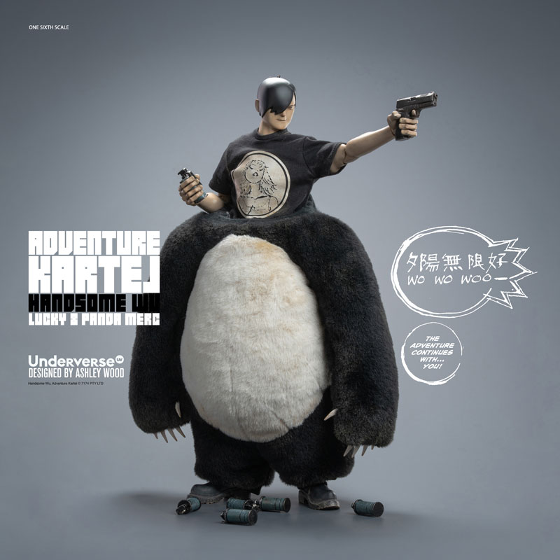 Adventure Kartel DIRTY BOI PANDA HANDSOME WU 1/6 完成品アクションフィギュア