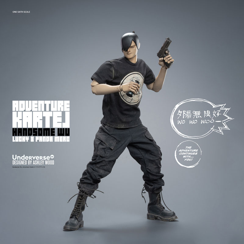 Adventure Kartel DIRTY BOI PANDA HANDSOME WU 1/6 完成品アクションフィギュア