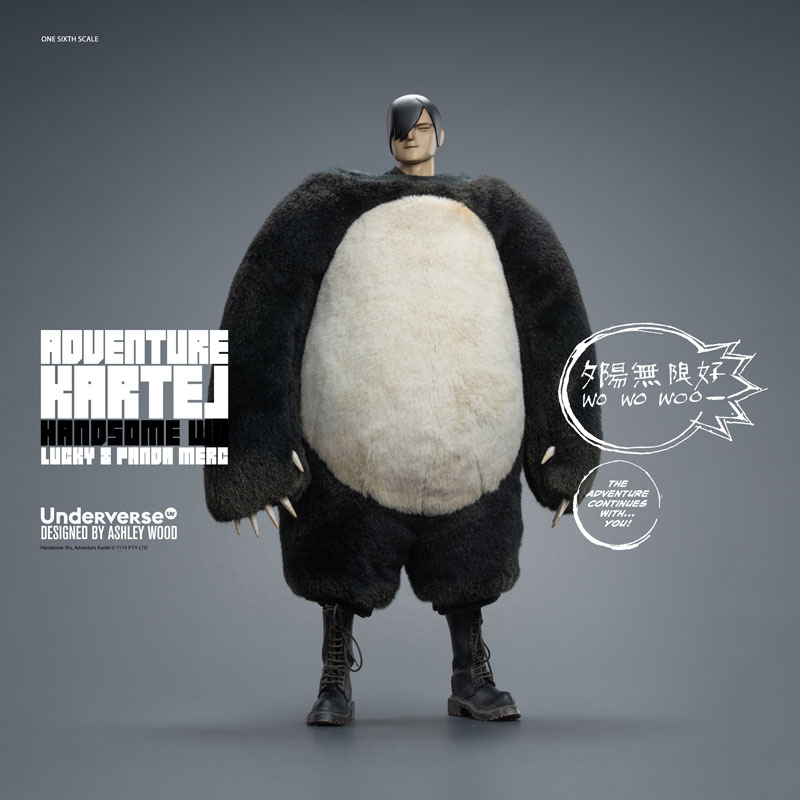 Adventure Kartel DIRTY BOI PANDA HANDSOME WU 1/6 完成品アクションフィギュア