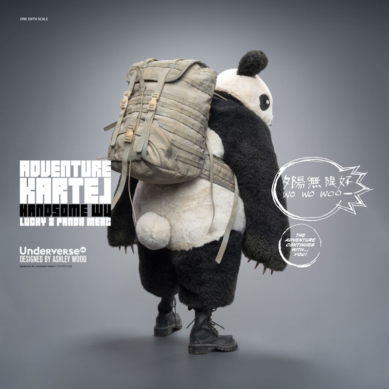 Adventure Kartel DIRTY BOI PANDA HANDSOME WU 1/6 完成品アクションフィギュア