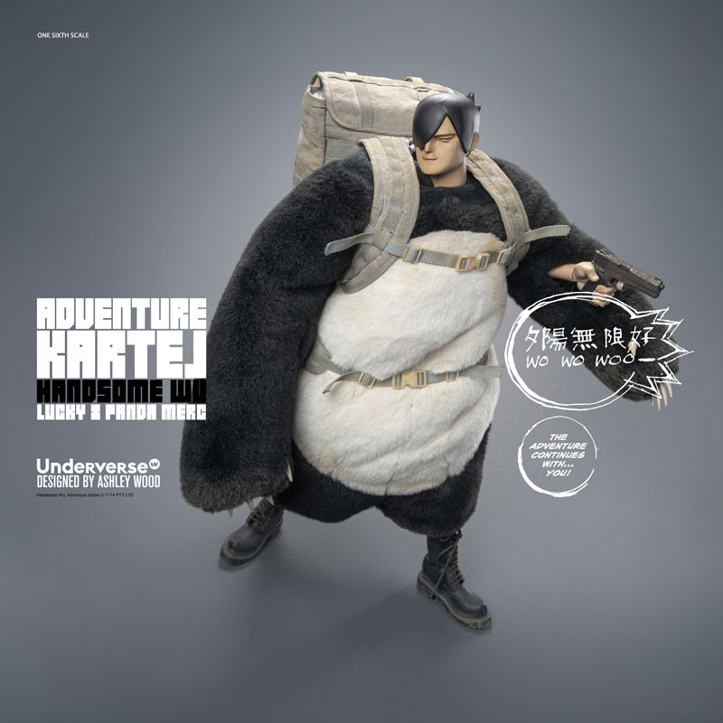Adventure Kartel DIRTY BOI PANDA HANDSOME WU 1/6 完成品アクションフィギュア