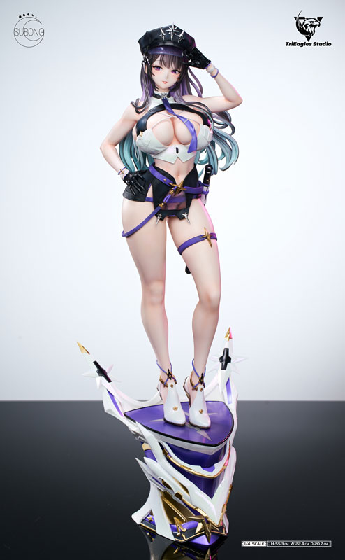 【前入金 銀行振込のみ】【特典】スペースポリス XIA illustration by Subong 1/4 スタチュー