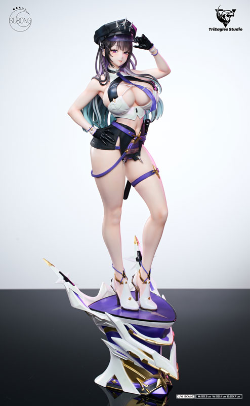 【前入金 銀行振込のみ】【特典】スペースポリス XIA illustration by Subong 1/4 スタチュー