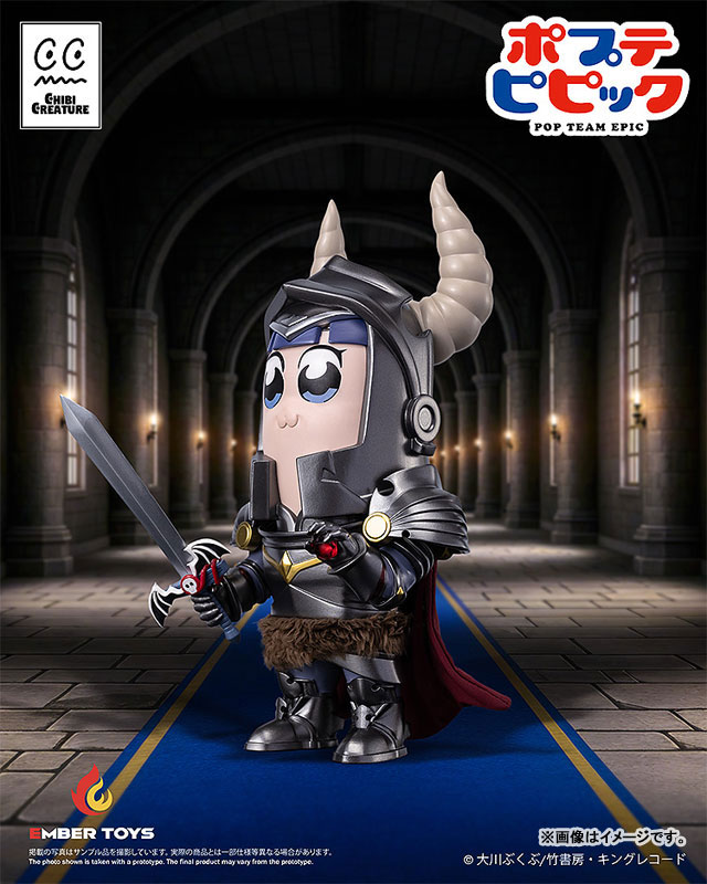 Chibi Creature ポプテピピック ポプ子 ＆ ピピ美 Shining Shoulder Ver.