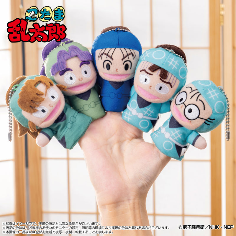 忍たま乱太郎 指人形マスコット Vol.1 10個入りBOX[バンダイナムコヌイ