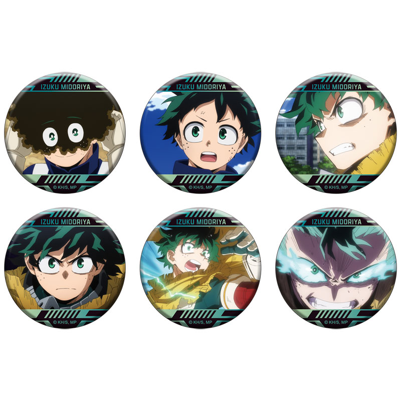 僕のヒーローアカデミア 缶バッジコレクション 緑谷出久 6個入りBOX