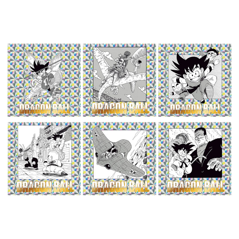 ドラゴンボール40周年記念 オリジナルイラストレーション シール