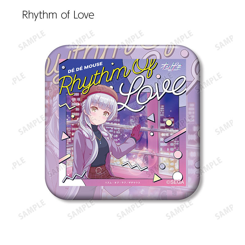 オンゲキ Re：Fresh トレーディング角丸スクエア缶バッジ ver.B 9個