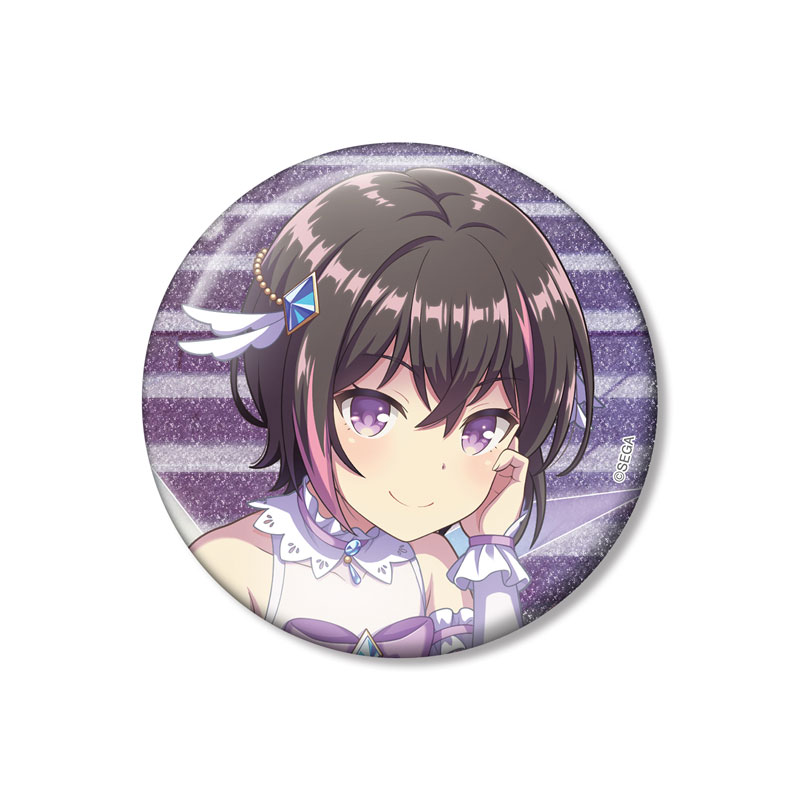 オンゲキ Re：Fresh 結城莉玖 4thビジュアル グリッター75mm缶バッジ