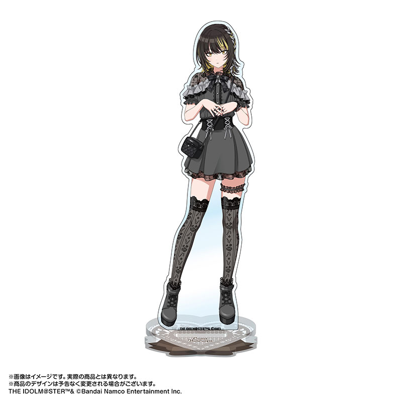 アイドルマスター シャイニーカラーズ 超デカアクリルスタンド 斑鳩ルカ めろきゅん・モノクロームver. あみあみ アイドルマスター シャイニーカラーズ アクリルスタンド 斑鳩ルカ めろ