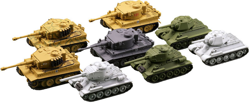 miniQ ワールドタンクディフォルメ7 激闘 東部戦線編(ティーガーVS T-34) 全8種セット GOODS-04718400_01.jpg