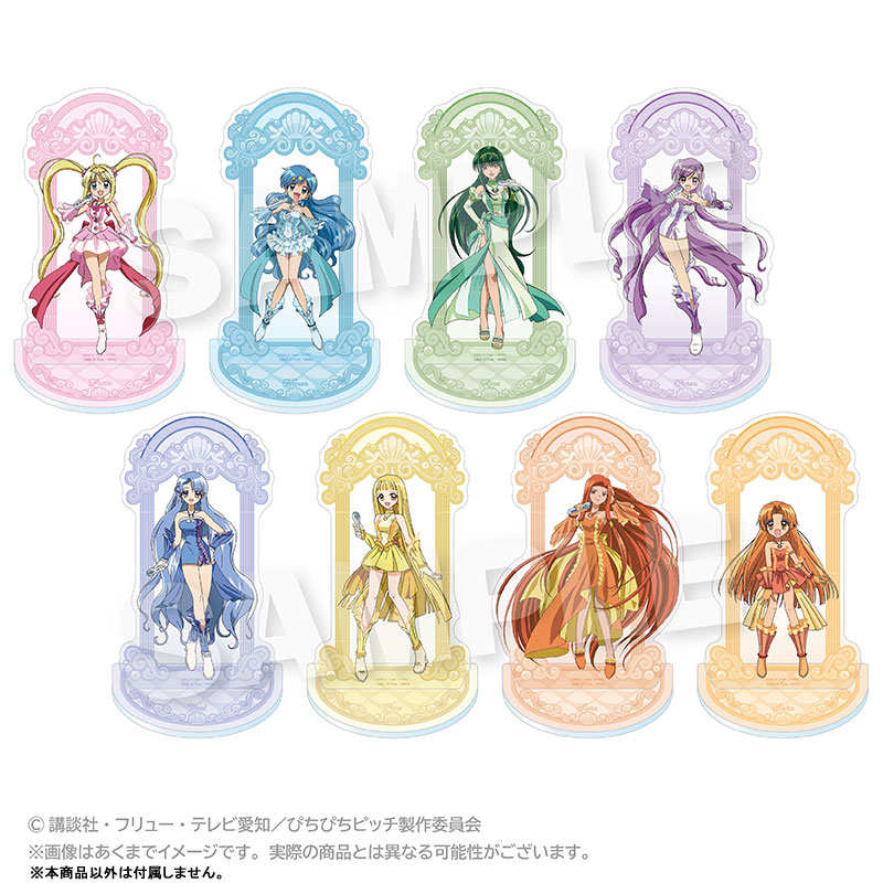 【バラ売り不可】ぴちぴちピッチ 楽天コレクション アクリルスタンド コンプセット バラ売り不可】ぴちぴちピッチ 楽天コレクション アクリルスタンド