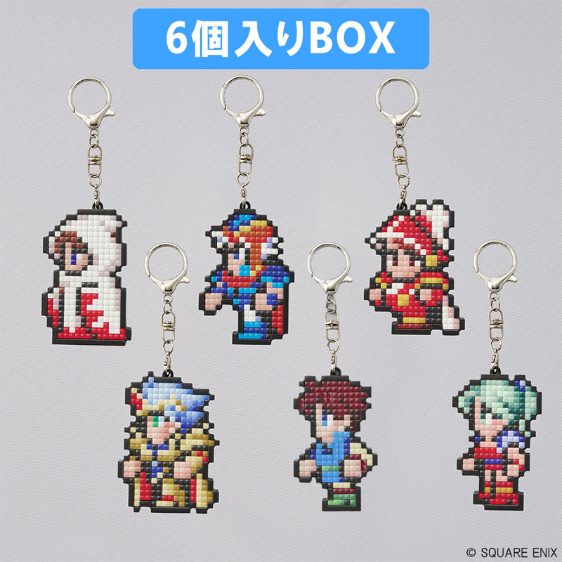 ファイナルファンタジー ピクセルリマスター ビルドチャーム　6個box ファイナルファンタジー ピクセルリマスター ビルドチャーム