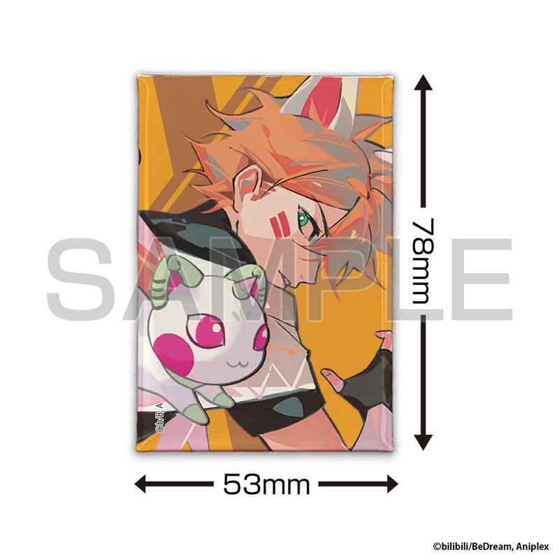 アニメ「TO BE HERO X」 リトルジョニー＆ビッグジョニー スクエア缶