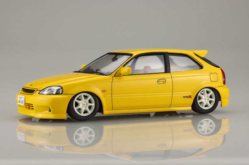 1/24 峠シリーズ No.11 ホンダ シビック(EK9)タイプR後期型 プラモデル