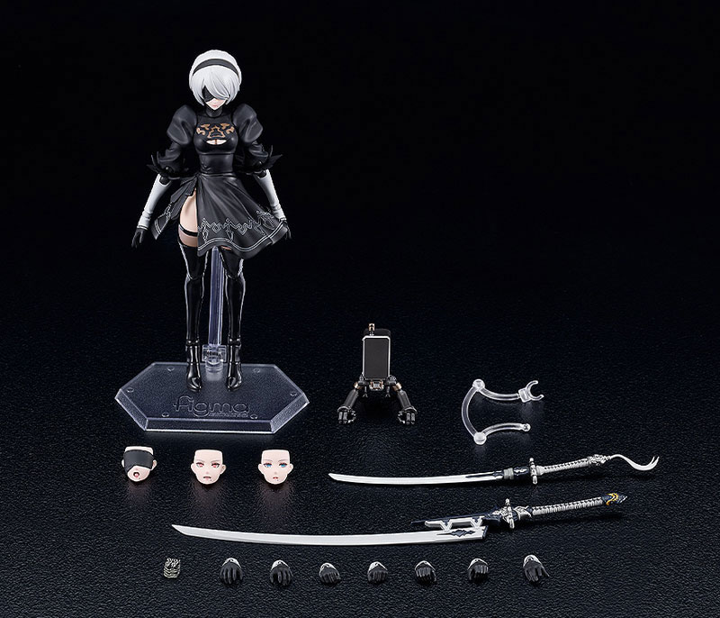 中古】(本体A/箱B)【特典】figma NieR：Automata Ver1.1a 2B(ヨルハ二