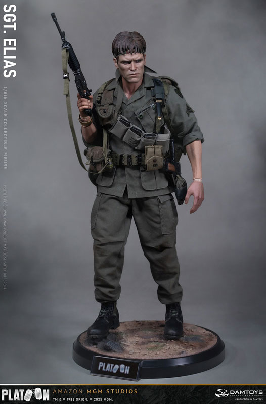 プラトーン 1/6 コレクティブル フィギュア エリアス軍曹[DAMTOYS