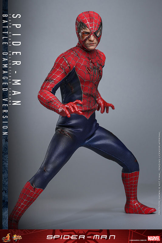 ムービー マスターピース スパイダーマン 1/6 スパイダーマン(バトルダメージ版) 延期 前倒し可能性大