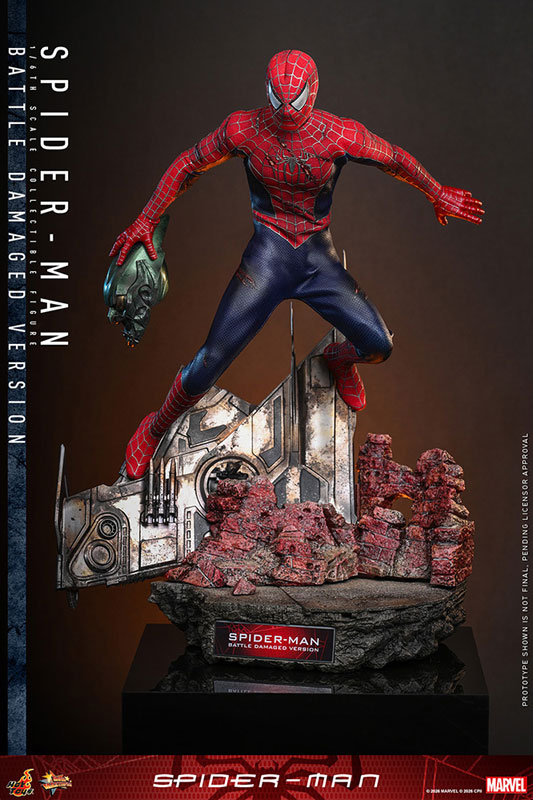 ムービー マスターピース スパイダーマン 1/6 スパイダーマン(バトルダメージ版) 延期 前倒し可能性大
