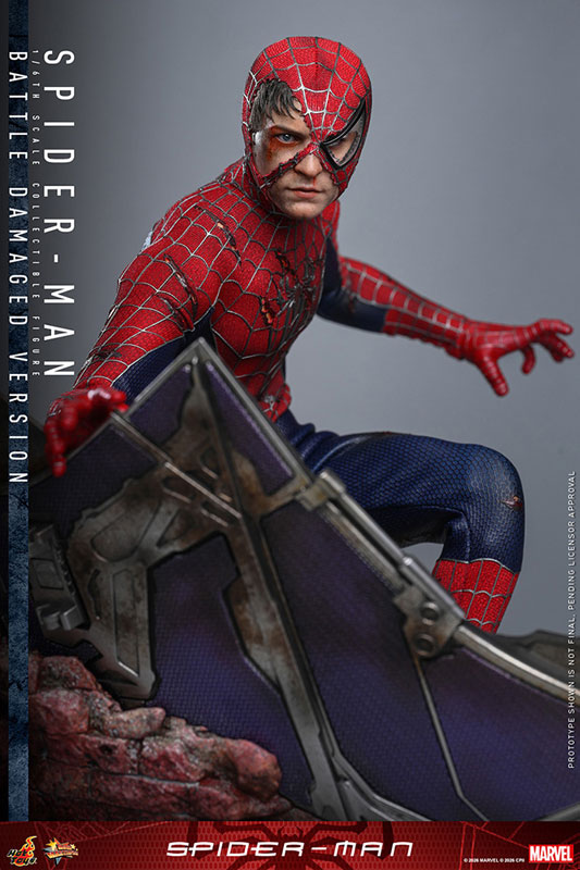 ムービー マスターピース スパイダーマン 1/6 スパイダーマン(バトルダメージ版) 延期 前倒し可能性大