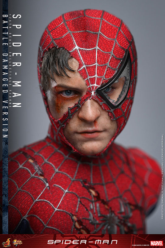 ムービー マスターピース スパイダーマン 1/6 スパイダーマン(バトルダメージ版) 延期 前倒し可能性大