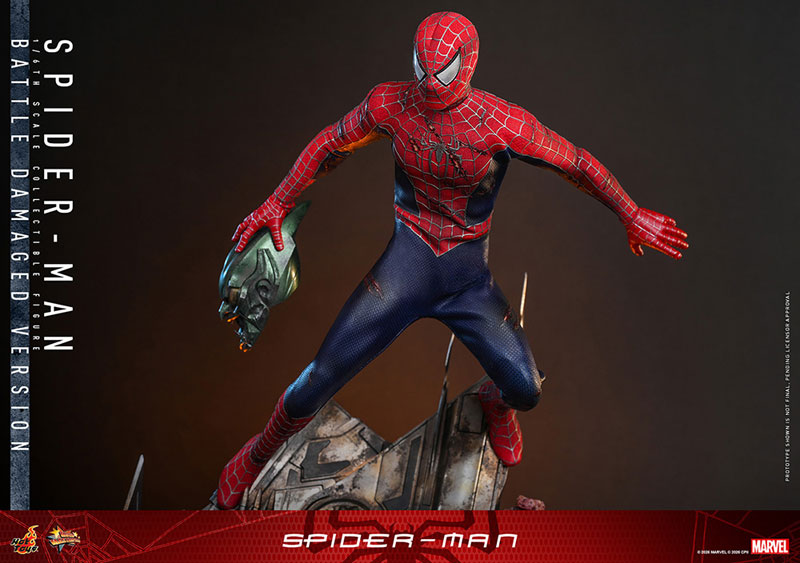 ムービー マスターピース スパイダーマン 1/6 スパイダーマン(バトルダメージ版) 延期 前倒し可能性大