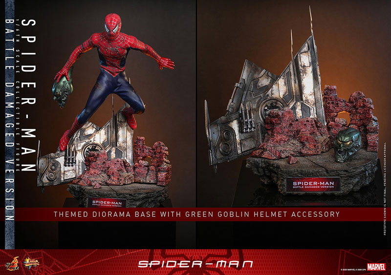 ムービー マスターピース スパイダーマン 1/6 スパイダーマン(バトルダメージ版) 延期 前倒し可能性大