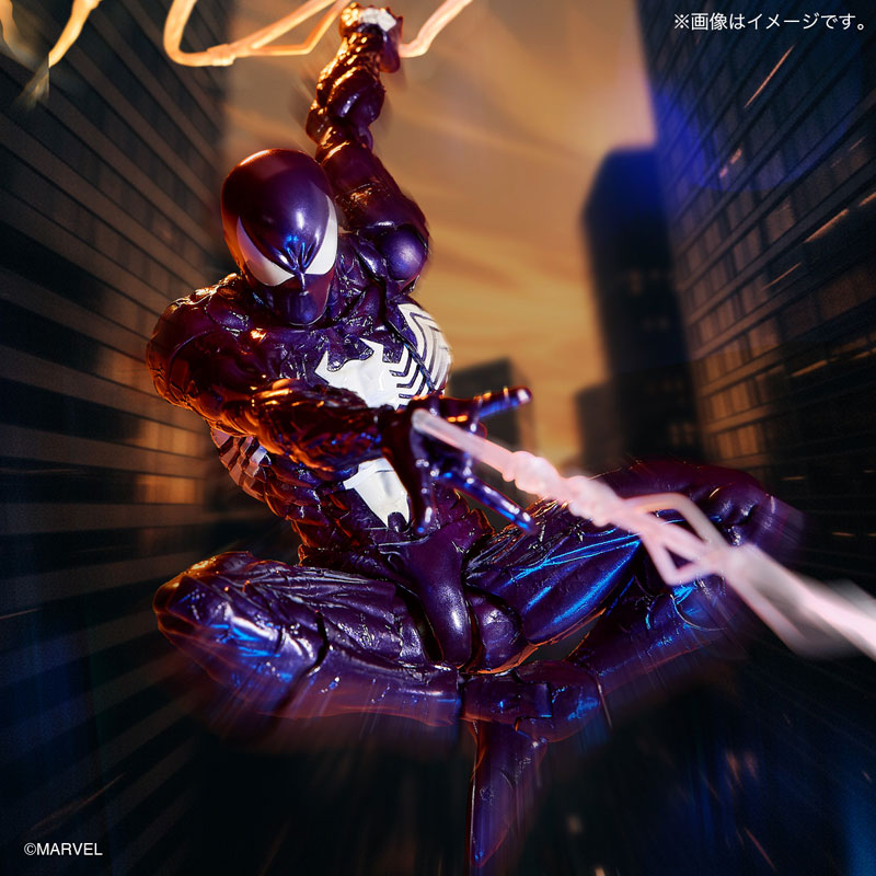 リボルテック アメイジング・ヤマグチ シンビオート・スパイダーマン(パープル Ver.)