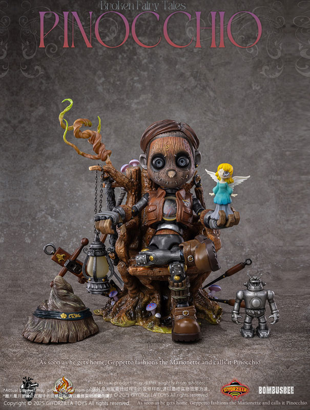 壊れた童話 ピノキオ 1/6スケール可動フィギュア