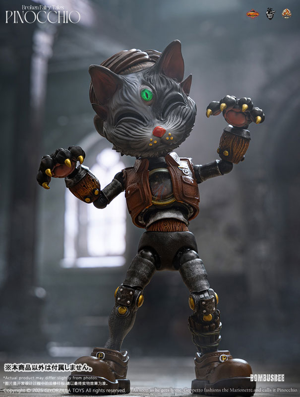 壊れた童話 ピノキオ 1/6スケール可動フィギュア用オプションパーツ(マスクセット)