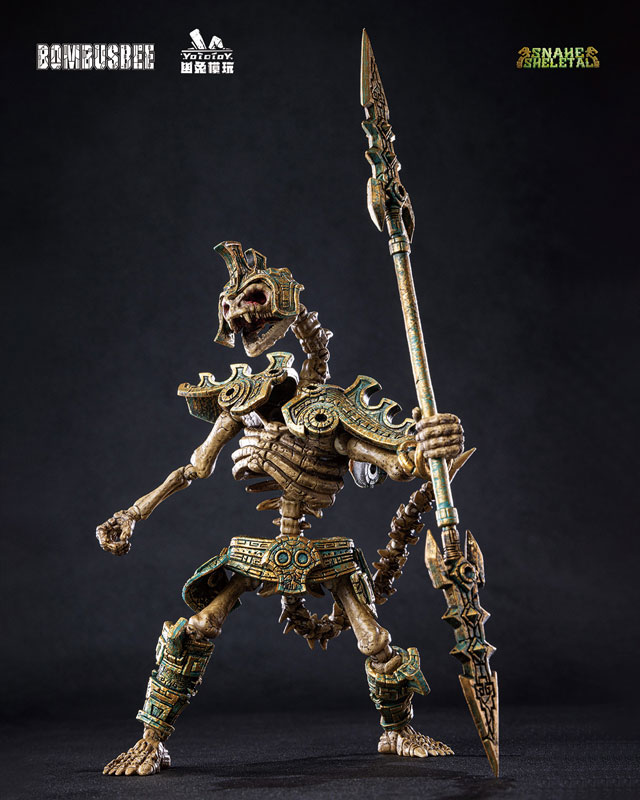 【特典】SNAKE SKELETALシリーズ 1/12スケール 可動フィギュア3体セット
